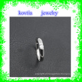 Anéis de casamento baratos do diamante da jóia de prata 925 da venda quente para o anel de prata italiano do casamento original das mulheres